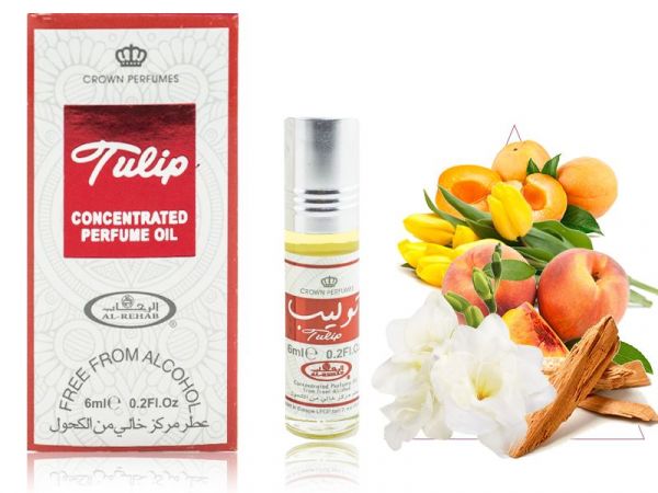 Al Rehab oil perfume Tulip, 6 ml (Female)